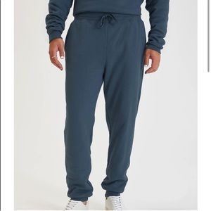 Men’s Lagoon Blue Relaxed Fit Joggers